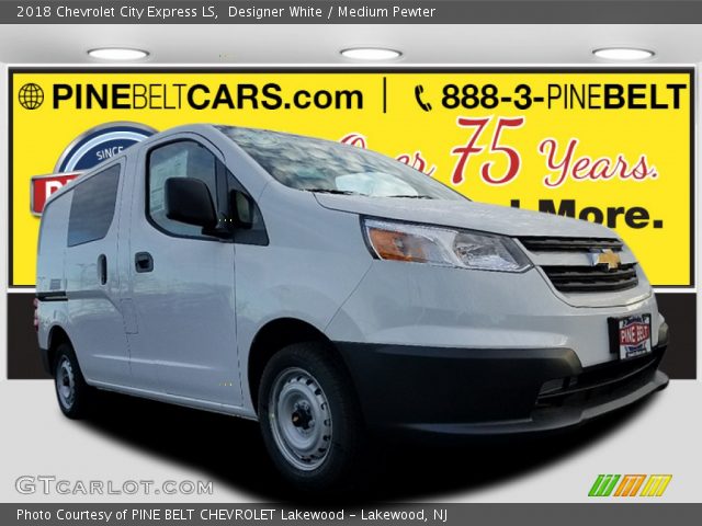 2018 Chevrolet City Express LS in Designer White