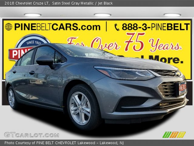 2018 Chevrolet Cruze LT in Satin Steel Gray Metallic