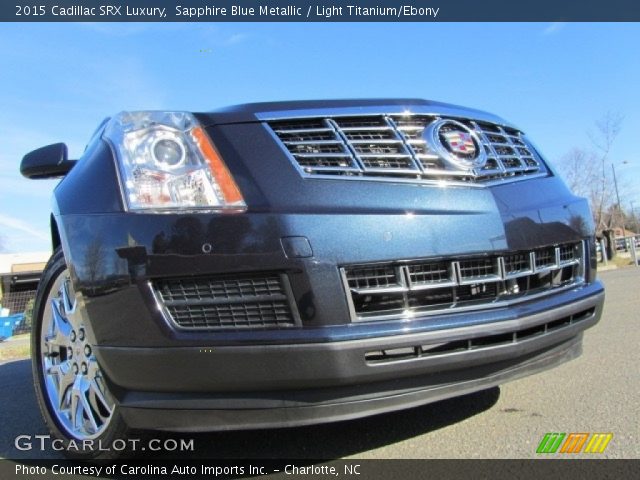 2015 Cadillac SRX Luxury in Sapphire Blue Metallic
