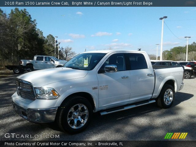 2018 Ram 1500 Laramie Crew Cab in Bright White