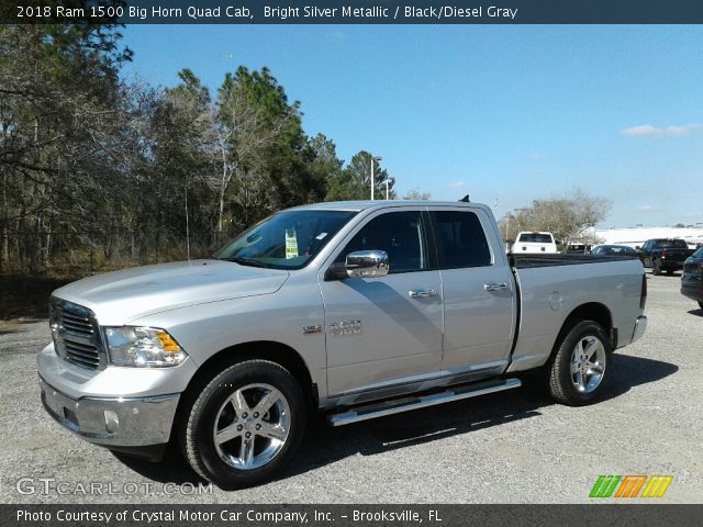 2018 Ram 1500 Big Horn Quad Cab in Bright Silver Metallic