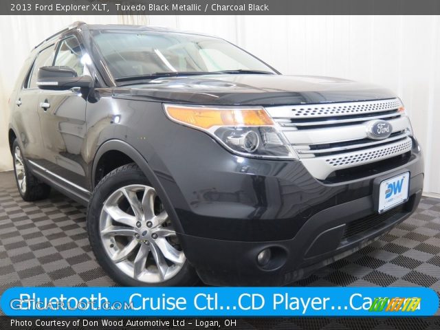 2013 Ford Explorer XLT in Tuxedo Black Metallic