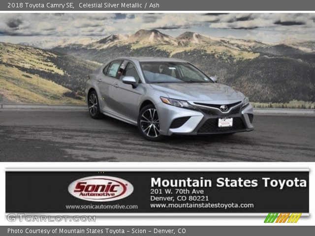2018 Toyota Camry SE in Celestial Silver Metallic