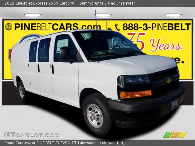 2018 Chevrolet Express 2500 Cargo WT in Summit White