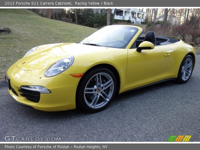 2013 Porsche 911 Carrera Cabriolet in Racing Yellow