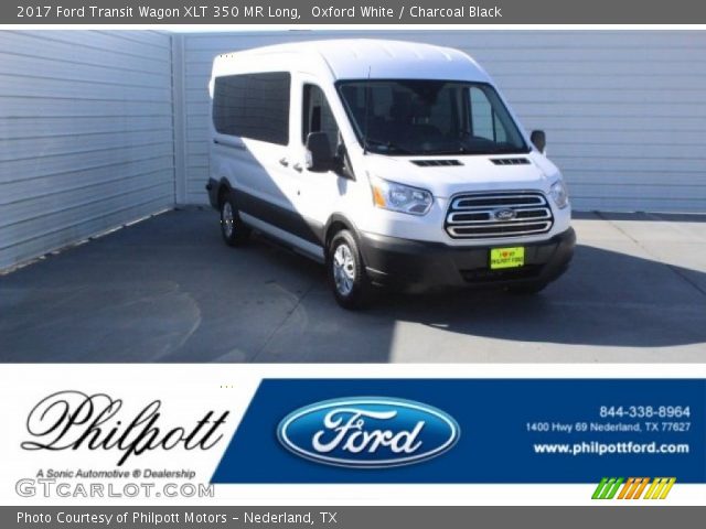 2017 Ford Transit Wagon XLT 350 MR Long in Oxford White