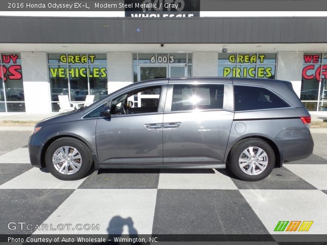2016 Honda Odyssey EX-L in Modern Steel Metallic