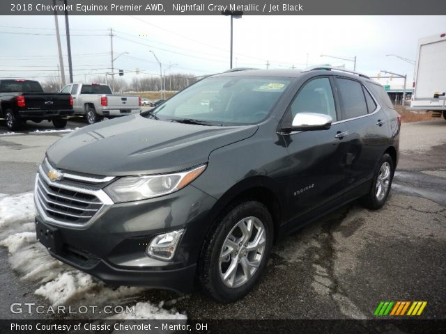 2018 Chevrolet Equinox Premier AWD in Nightfall Gray Metallic