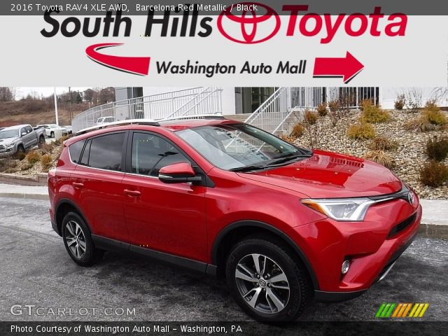 2016 Toyota RAV4 XLE AWD in Barcelona Red Metallic