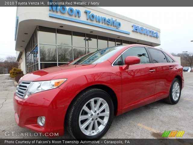 2010 Toyota Venza I4 in Barcelona Red Metallic