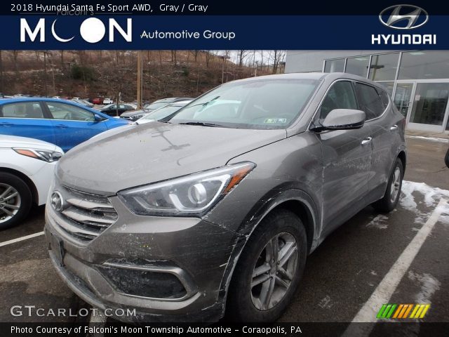 2018 Hyundai Santa Fe Sport AWD in Gray