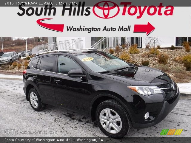 2015 Toyota RAV4 LE AWD in Black