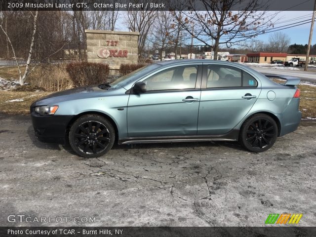 2009 Mitsubishi Lancer GTS in Octane Blue Pearl