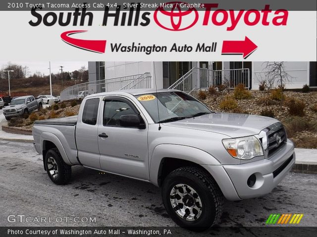 2010 Toyota Tacoma Access Cab 4x4 in Silver Streak Mica