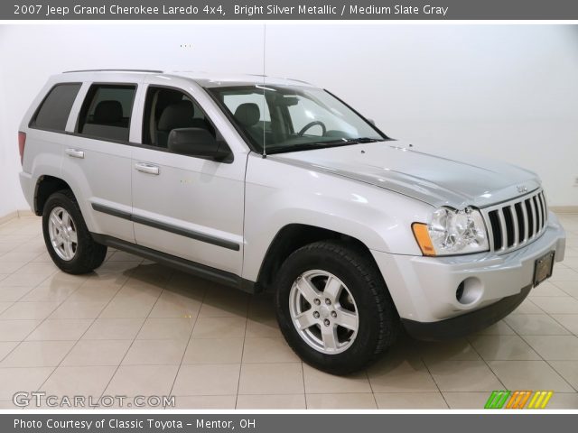 2007 Jeep Grand Cherokee Laredo 4x4 in Bright Silver Metallic