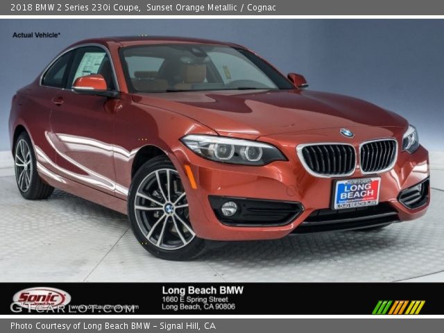 2018 BMW 2 Series 230i Coupe in Sunset Orange Metallic
