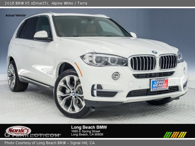 2018 BMW X5 sDrive35i in Alpine White