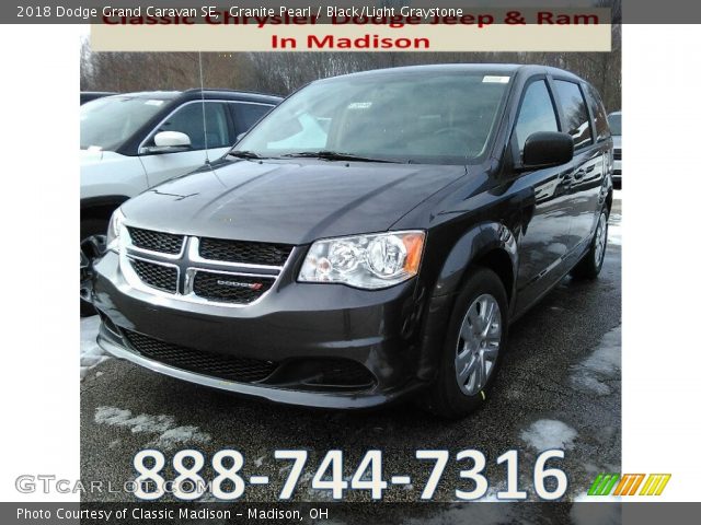 2018 Dodge Grand Caravan SE in Granite Pearl