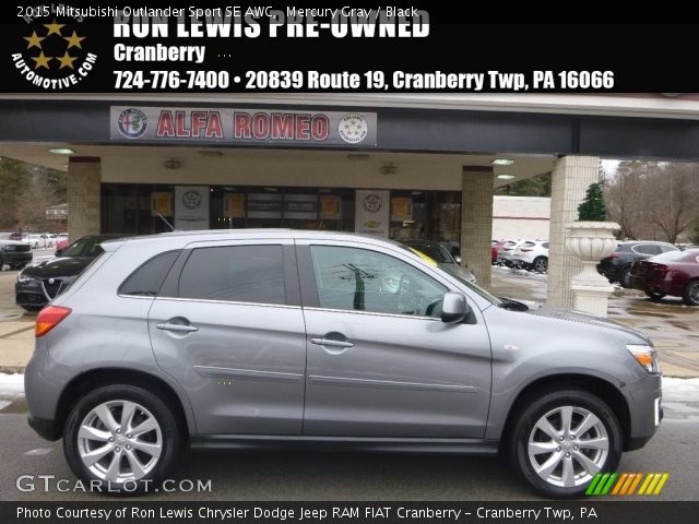 2015 Mitsubishi Outlander Sport SE AWC in Mercury Gray