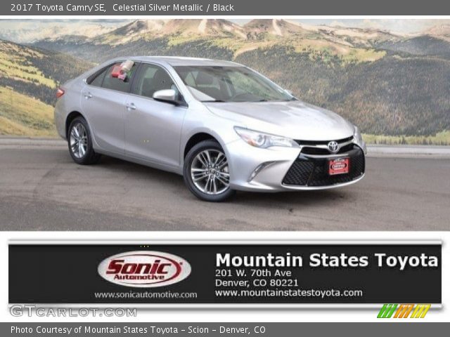 2017 Toyota Camry SE in Celestial Silver Metallic