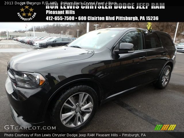 2013 Dodge Durango R/T AWD in Brilliant Black Crystal Pearl
