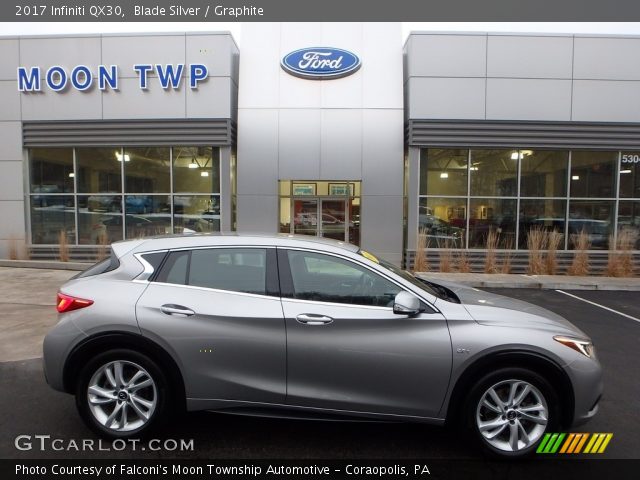 2017 Infiniti QX30  in Blade Silver