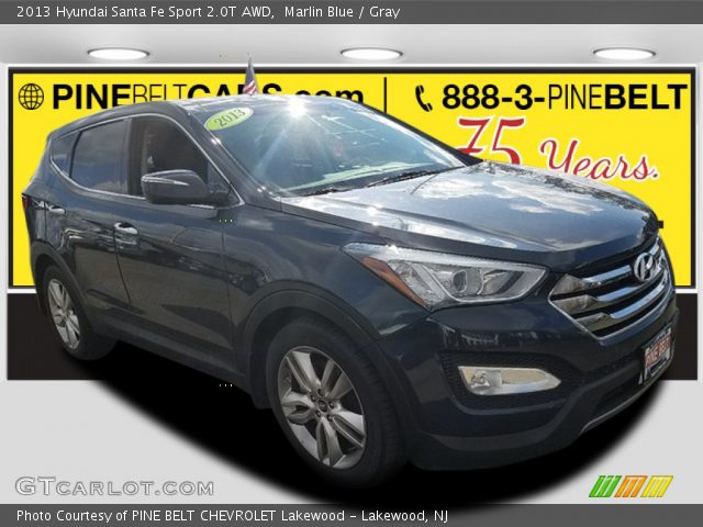 2013 Hyundai Santa Fe Sport 2.0T AWD in Marlin Blue