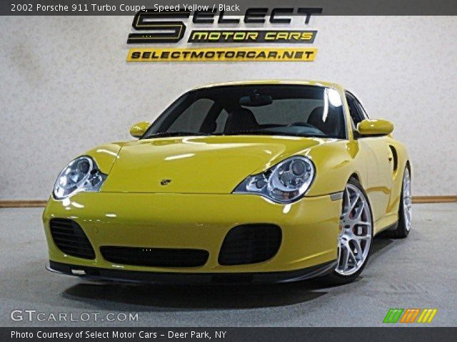 2002 Porsche 911 Turbo Coupe in Speed Yellow