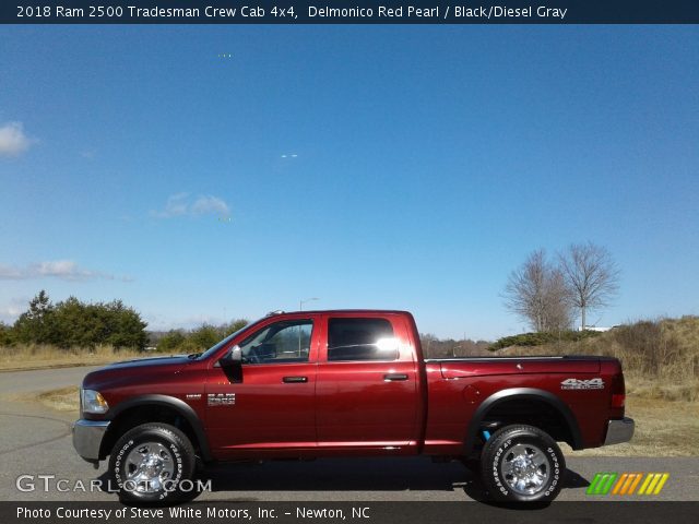 2018 Ram 2500 Tradesman Crew Cab 4x4 in Delmonico Red Pearl