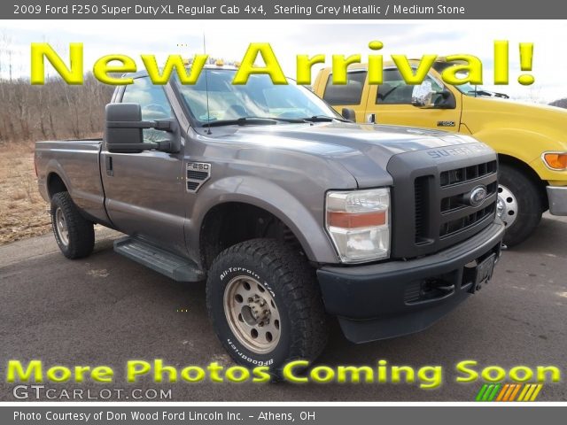 2009 Ford F250 Super Duty XL Regular Cab 4x4 in Sterling Grey Metallic