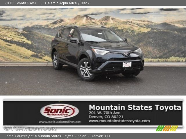 2018 Toyota RAV4 LE in Galactic Aqua Mica