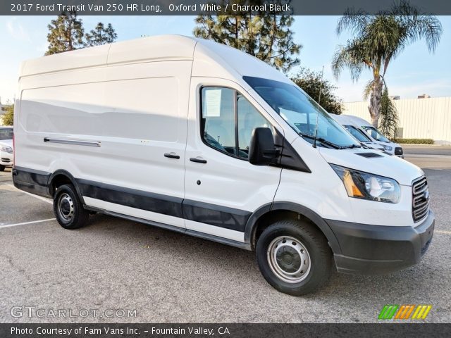 2017 Ford Transit Van 250 HR Long in Oxford White