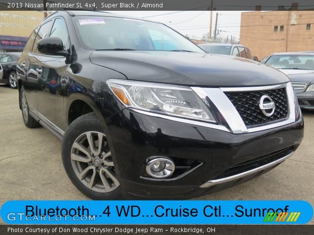 2013 Nissan Pathfinder SL 4x4 in Super Black