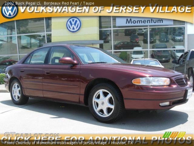 2002 Buick Regal LS in Bordeaux Red Pearl