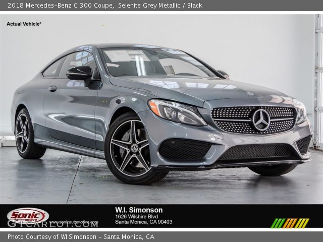 2018 Mercedes-Benz C 300 Coupe in Selenite Grey Metallic