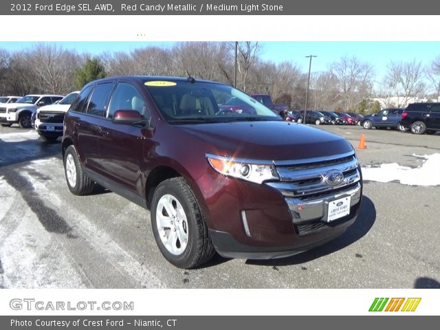 2012 Ford Edge SEL AWD in Red Candy Metallic