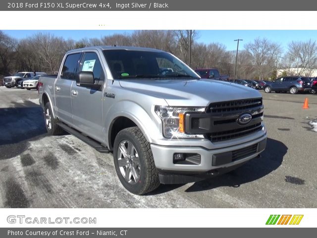 2018 Ford F150 XL SuperCrew 4x4 in Ingot Silver