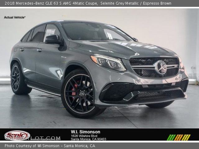 2018 Mercedes-Benz GLE 63 S AMG 4Matic Coupe in Selenite Grey Metallic
