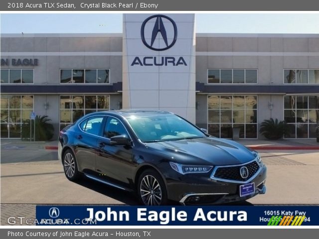 2018 Acura TLX Sedan in Crystal Black Pearl