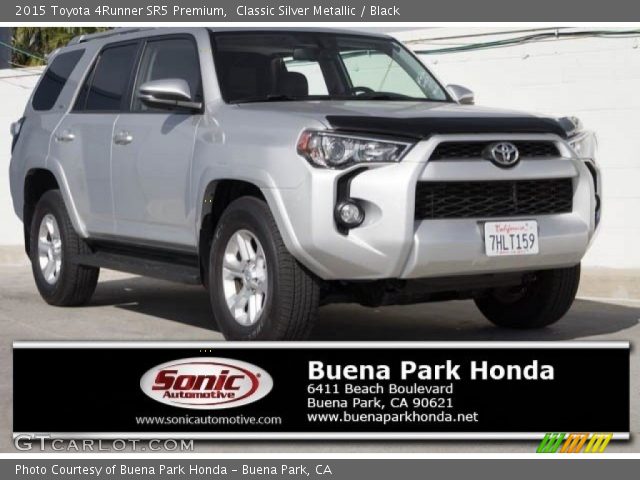 2015 Toyota 4Runner SR5 Premium in Classic Silver Metallic