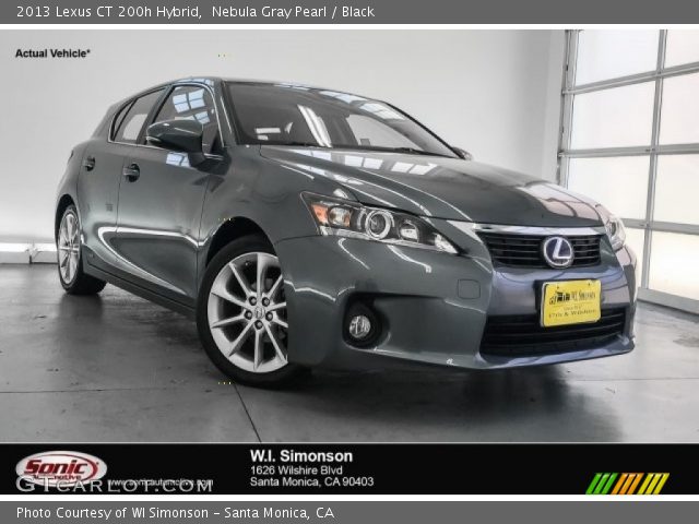 2013 Lexus CT 200h Hybrid in Nebula Gray Pearl