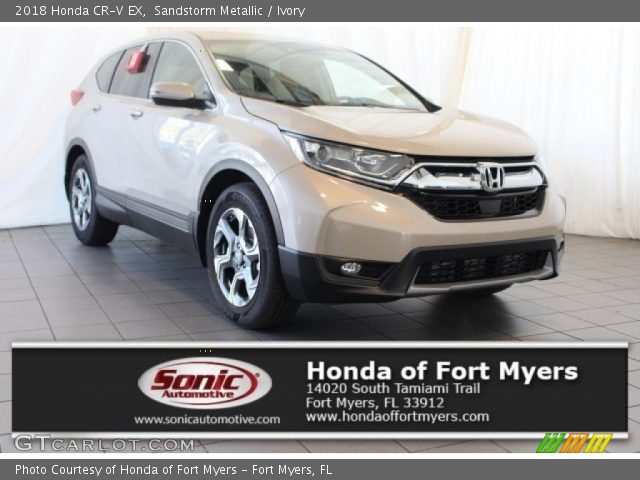 2018 Honda CR-V EX in Sandstorm Metallic