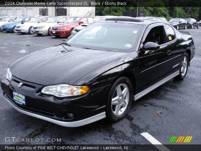 2004 Chevrolet Monte Carlo Supercharged SS in Black