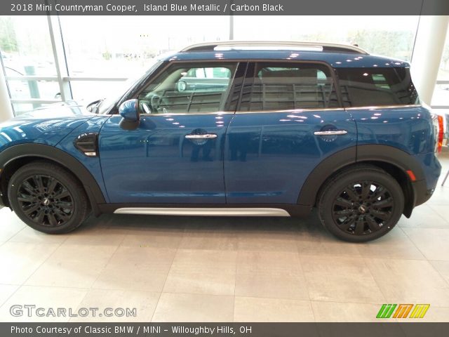 2018 Mini Countryman Cooper in Island Blue Metallic