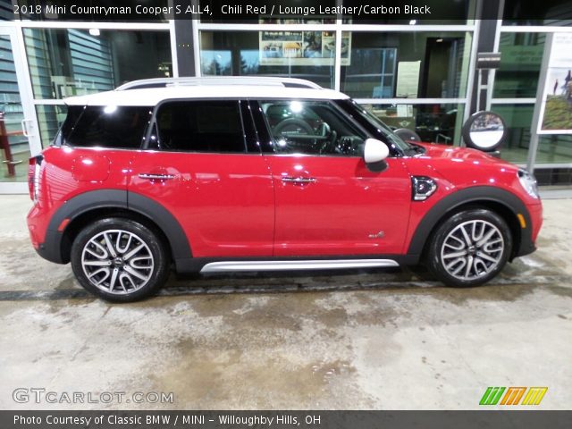 2018 Mini Countryman Cooper S ALL4 in Chili Red