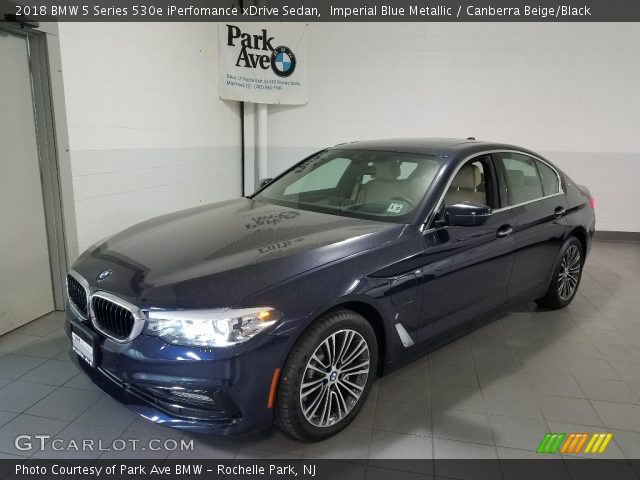 2018 BMW 5 Series 530e iPerfomance xDrive Sedan in Imperial Blue Metallic