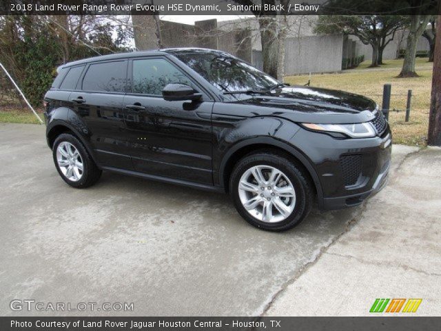 2018 Land Rover Range Rover Evoque HSE Dynamic in Santorini Black