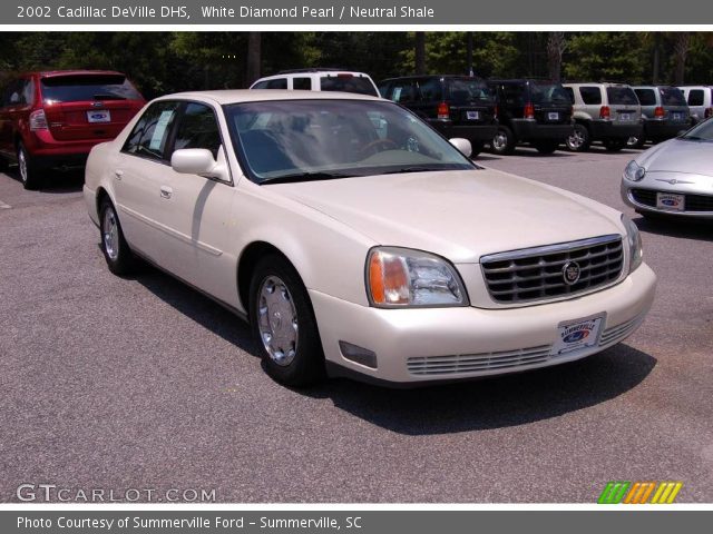 2002 Cadillac DeVille DHS in White Diamond Pearl