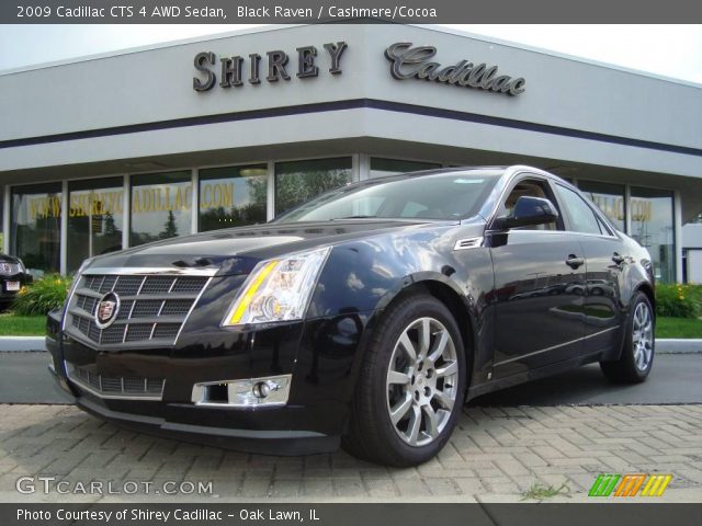 2009 Cadillac CTS 4 AWD Sedan in Black Raven