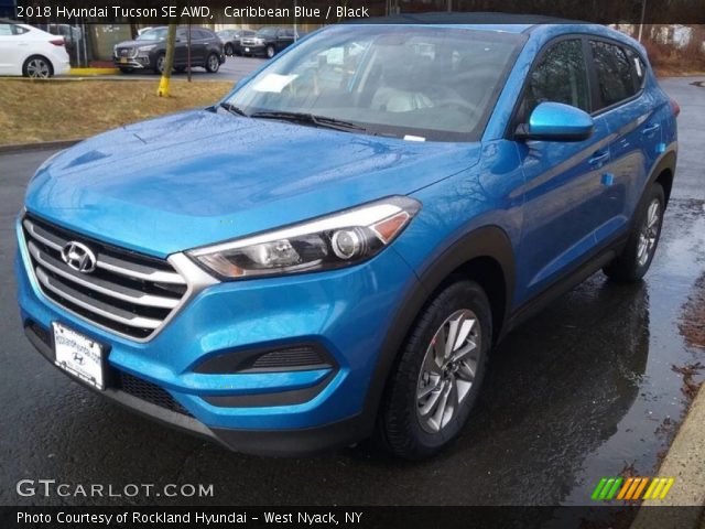 2018 Hyundai Tucson SE AWD in Caribbean Blue